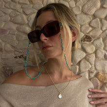 Load image into Gallery viewer, Turquoise Love Beaded Sunglass Chain
