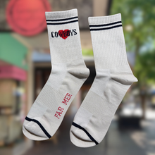 Load image into Gallery viewer, Love Cowboys Boot Socks - Farmer By Whitney