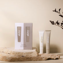 Load image into Gallery viewer, Lychee Blush + Nude Coconut Lip Duet - al.ive body
