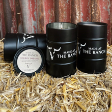 Load image into Gallery viewer, 'Cowboy Dreams' Barrel Candle - Made At The Ranch