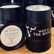 Load image into Gallery viewer, 'Cowboy Dreams' Barrel Candle - Made At The Ranch