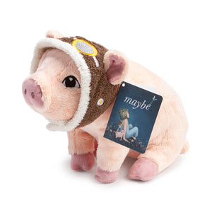 'Maybe' Plush Flying Pig