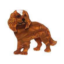 Load image into Gallery viewer, Charles III Mini Brooch - Erstwilder Mini Dogs
