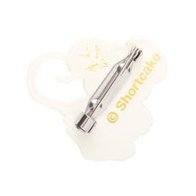 Load image into Gallery viewer, Cheesecake Mini Brooch - Erstwilder x Strawberry Shortcake