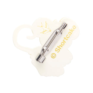 Cheesecake Mini Brooch - Erstwilder x Strawberry Shortcake
