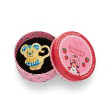 Load image into Gallery viewer, Cheesecake Mini Brooch - Erstwilder x Strawberry Shortcake