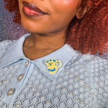 Load image into Gallery viewer, Cheesecake Mini Brooch - Erstwilder x Strawberry Shortcake