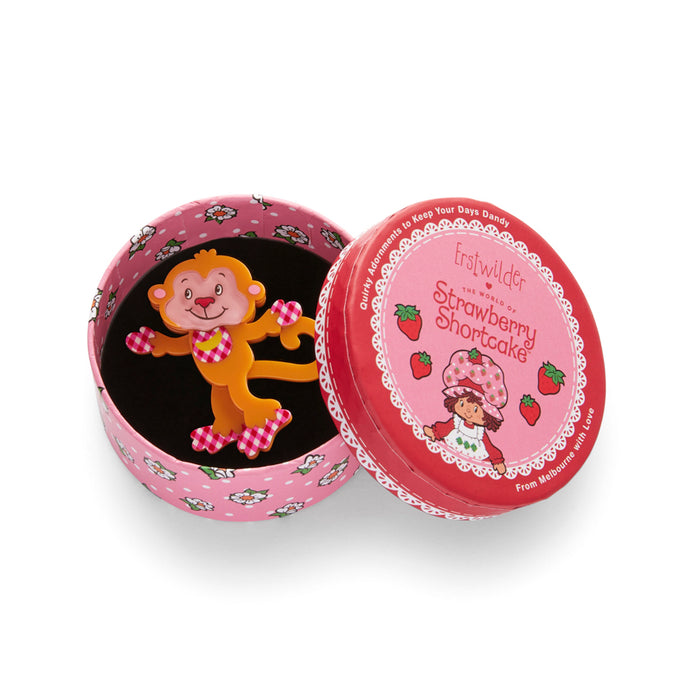 Rhubarb Mini Brooch - Erstwilder x Strawberry Shortcake
