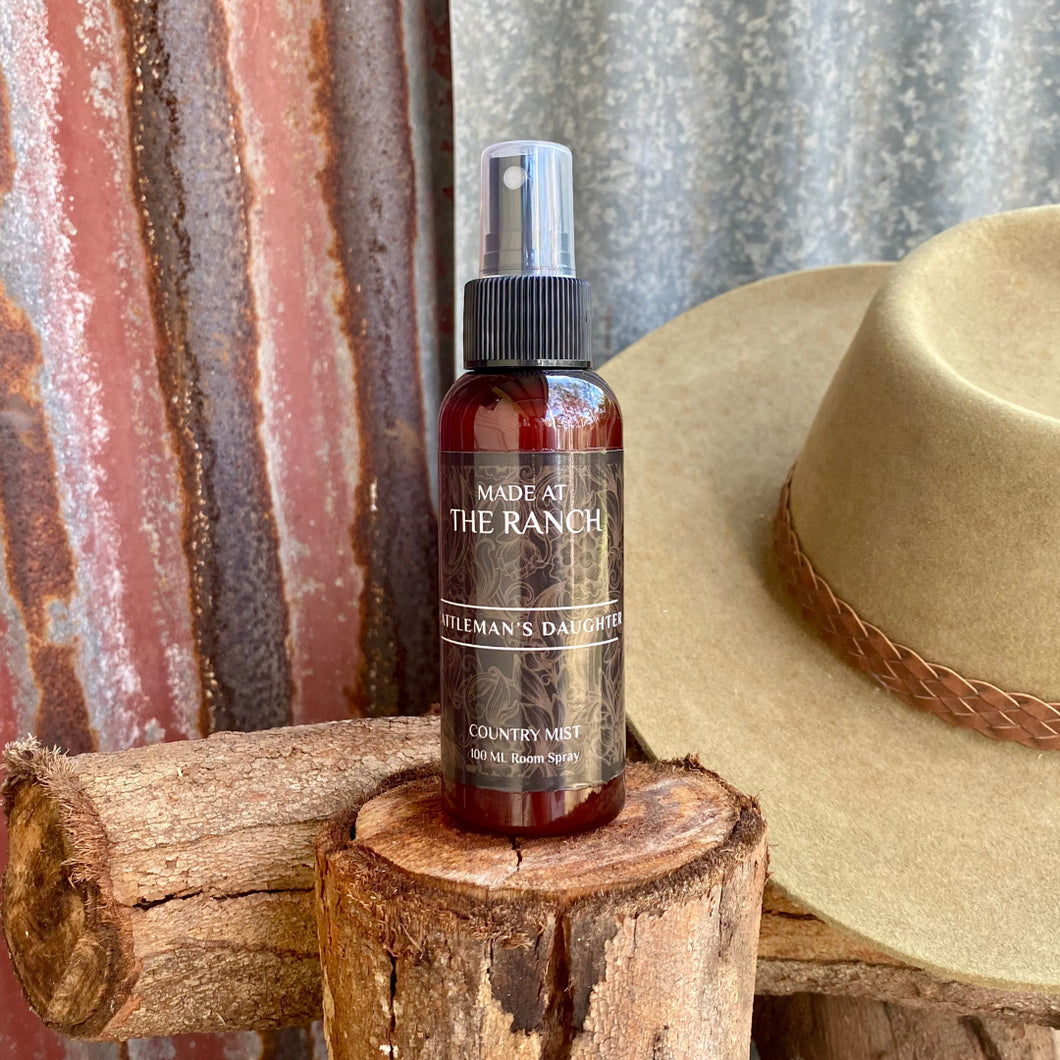 'Cattleman’s Daughter' Country Mist Room Spray - Made At The Ranch