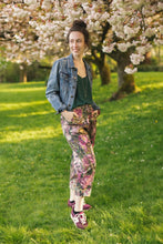 Load image into Gallery viewer, 'Make A Wish' Linen Cropped Artist Pants - Market of Stars