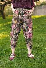 Load image into Gallery viewer, 'Make A Wish' Linen Cropped Artist Pants - Market of Stars