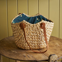 Load image into Gallery viewer, Meadow Market Basket with Suede Handles - Robert Gordon