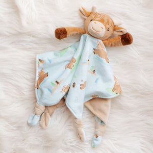Hetty Highland Cow Character Blanket