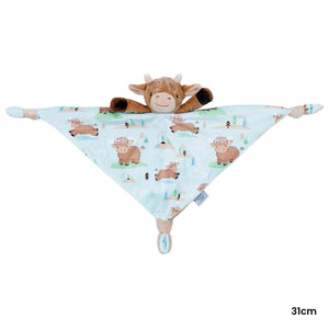 Hetty Highland Cow Character Blanket