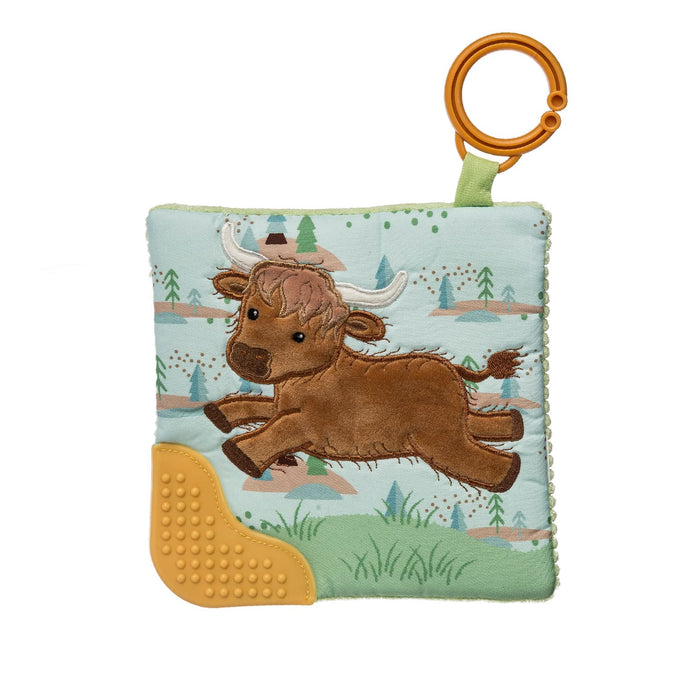 Hetty Highland Cow Crinkle Teether