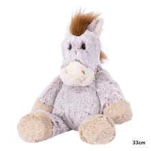 Load image into Gallery viewer, 33cm Horse Marshmallow Animal Plush