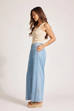 Load image into Gallery viewer, Melenia Denim Split Pant