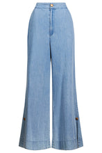 Load image into Gallery viewer, Melenia Denim Split Pant