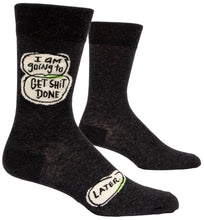 Load image into Gallery viewer, &#39;Get Shit Done Later&#39; Men&#39;s Socks