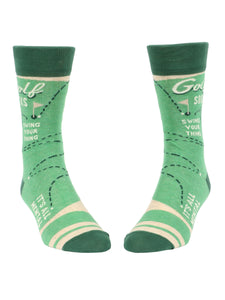 'Golf Socks' Men's Socks
