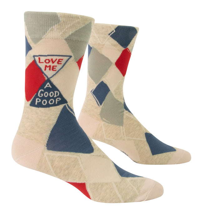 'Love Me a Good Poop' Men's Socks
