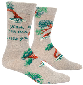 'Yeah, I'm Old' Men's Socks