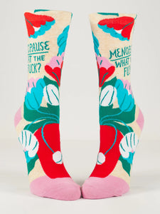 'Menopause. What The Fuck?' Women's Socks