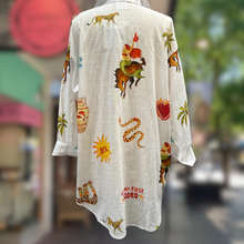 Load image into Gallery viewer, Mermaid Rodeo Shirt Dress - By Frankie