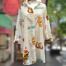 Load image into Gallery viewer, Mermaid Rodeo Shirt Dress - By Frankie