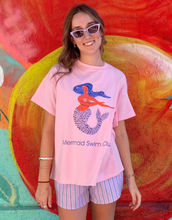 Load image into Gallery viewer, &#39;Mermaid Swim Club&#39; T-Shirt Set - By Frankie