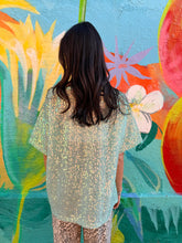 Load image into Gallery viewer, Mermaid Green Oversized Sequin Top - By Frankie