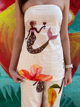 Load image into Gallery viewer, Mermaid Island Strapless Top &amp; Pant Set - By Frankie