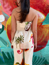Load image into Gallery viewer, Mermaid Island Strapless Top &amp; Pant Set - By Frankie