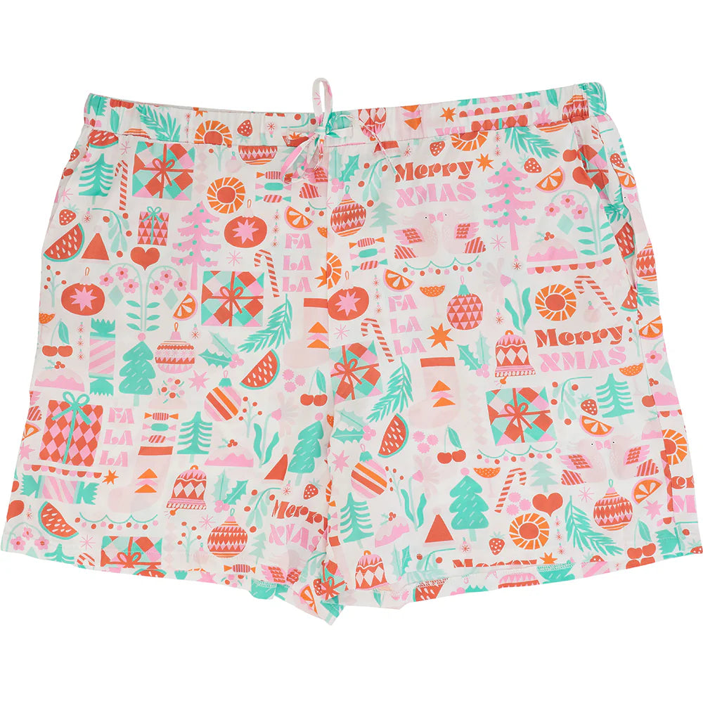 Merry Xmas Sleep Shorts