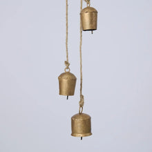 Load image into Gallery viewer, Mini Hanging Rustic Cow Bells