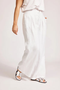 White Miramar Palazzo Pant