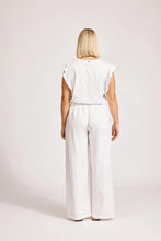 Load image into Gallery viewer, White Miramar Palazzo Pant