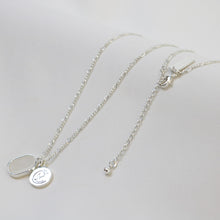 Load image into Gallery viewer, Silver Moonstone Necklace