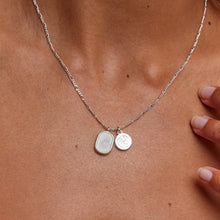 Load image into Gallery viewer, Silver Moonstone Necklace