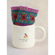 Load image into Gallery viewer, &#39;I Love That You&#39;re My Sister&#39; Mug &amp; Socks Set