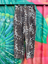 Load image into Gallery viewer, Multi Leopard Barrel Denim Jean - By Frankie