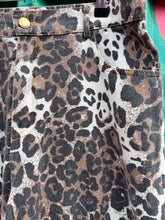 Load image into Gallery viewer, Multi Leopard Barrel Denim Jean - By Frankie