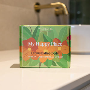 My Happy Place - Citrus Bath & Body Gift Set