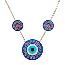 Load image into Gallery viewer, Evil Eye Amulet Necklace - Erstwilder A Greek Odyssey