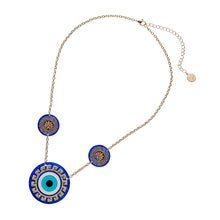 Load image into Gallery viewer, Evil Eye Amulet Necklace - Erstwilder A Greek Odyssey