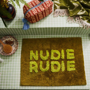 Artichoke Nudie Rudie Bath Mat Mini - Sage x Clare