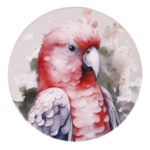 Galah 'Native Blooms' Ceramic Coaster