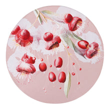 Load image into Gallery viewer, Pink Floral &#39;Native Blooms&#39; Ceramic Coaster