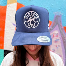 Load image into Gallery viewer, Navy 'Windsor NSW' Stripe Trucker