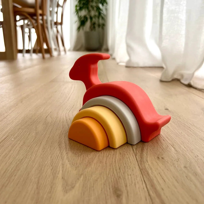 Pink Dinosaur Nesting Set